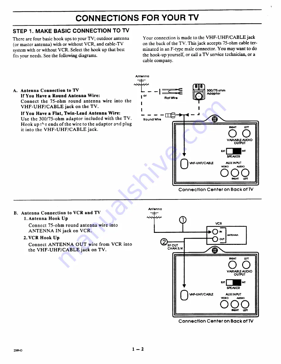 Zenith SENTRY 2 SL2067BT Operating Manual & Warranty Download Page 5