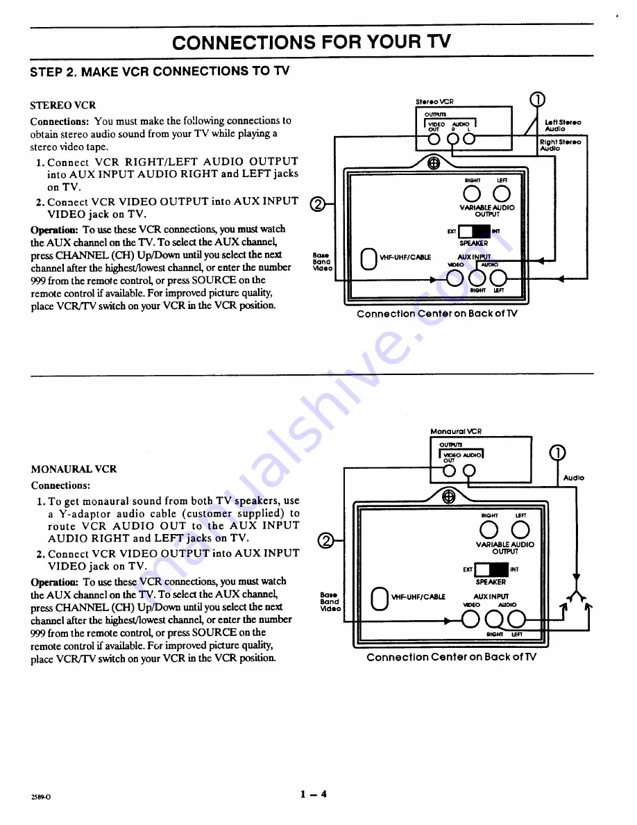 Zenith SENTRY 2 SL2722RK Operating Manual & Warranty Download Page 7