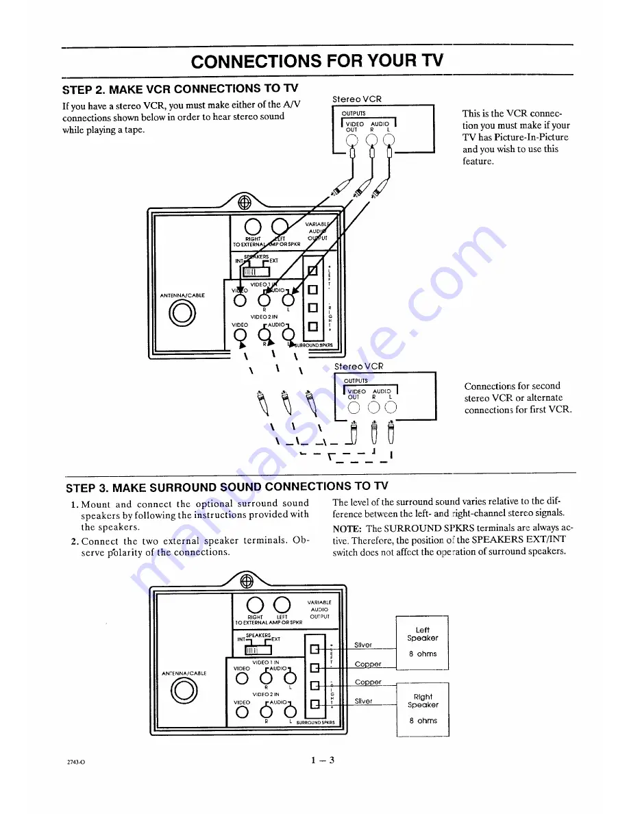 Zenith SM2077BT Operating Manual & Warranty Download Page 7