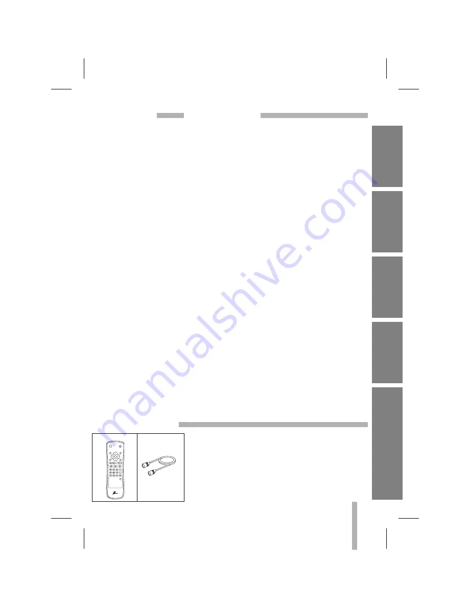 Zenith VCM321 Installation And Operating Manual Download Page 3