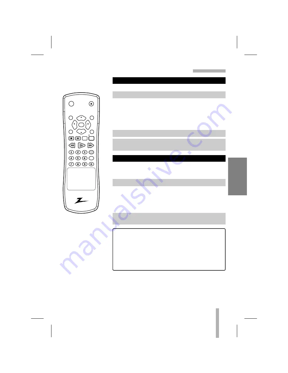 Zenith VRE4122 Installation And Operating Manual Download Page 25