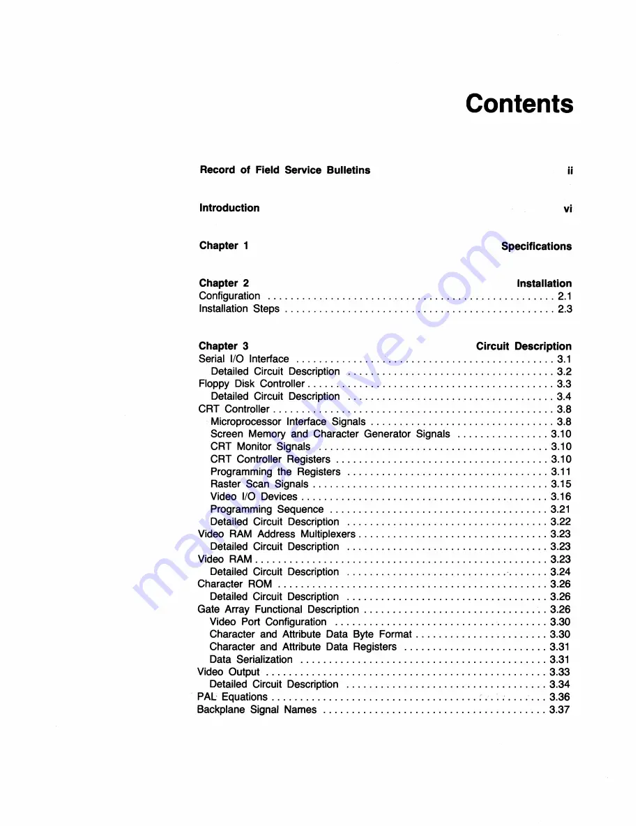 Zenith Z-100 PC series Service Manual Download Page 239