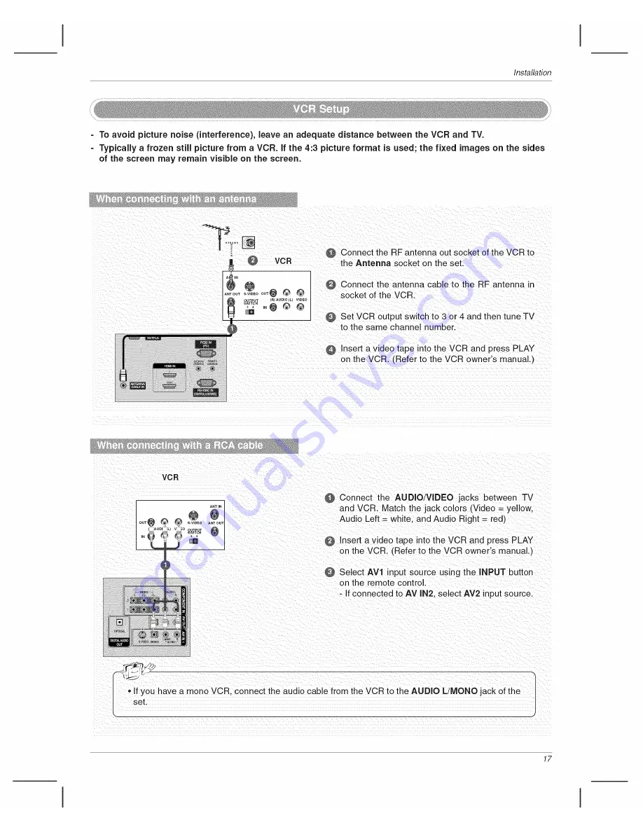 Zenith Z42P3 and Installation And Operation Manual Download Page 17