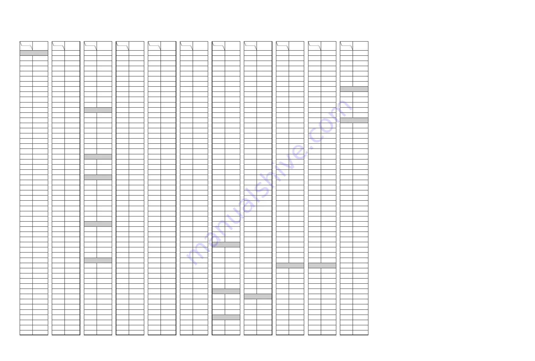 Zenith ZRY-316 Manual Download Page 170