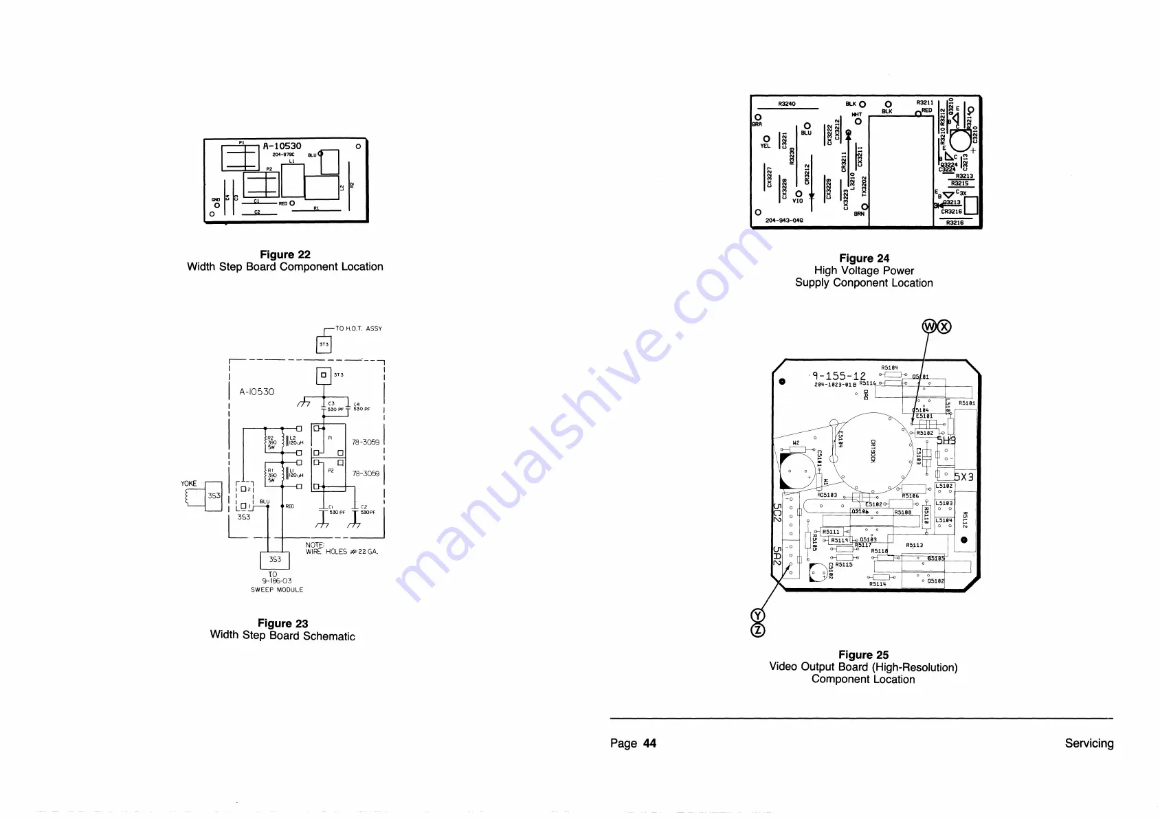 Zenith ZVM-131 Service Manual Download Page 44