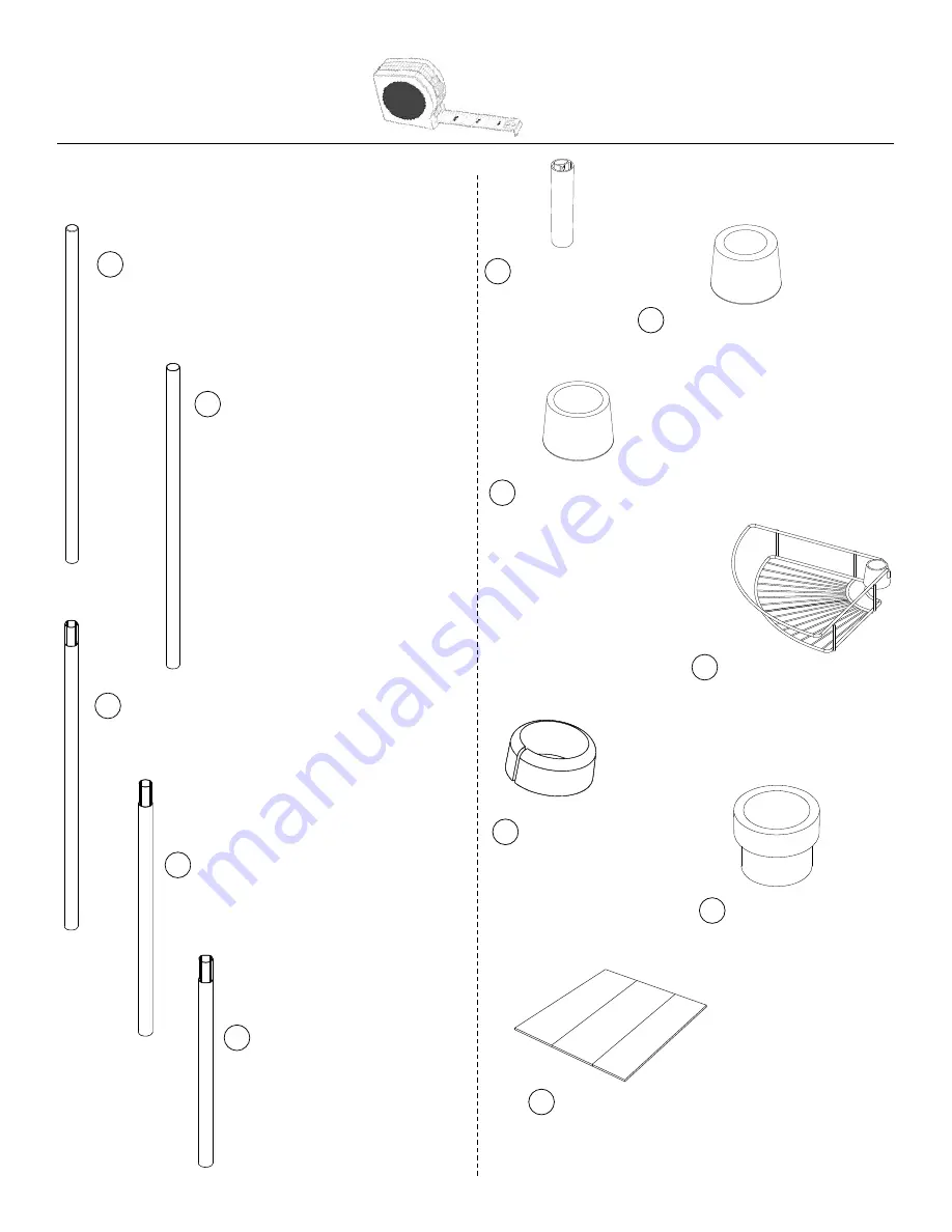 Zenna Home 2156NN Assembly Instructions Manual Download Page 12