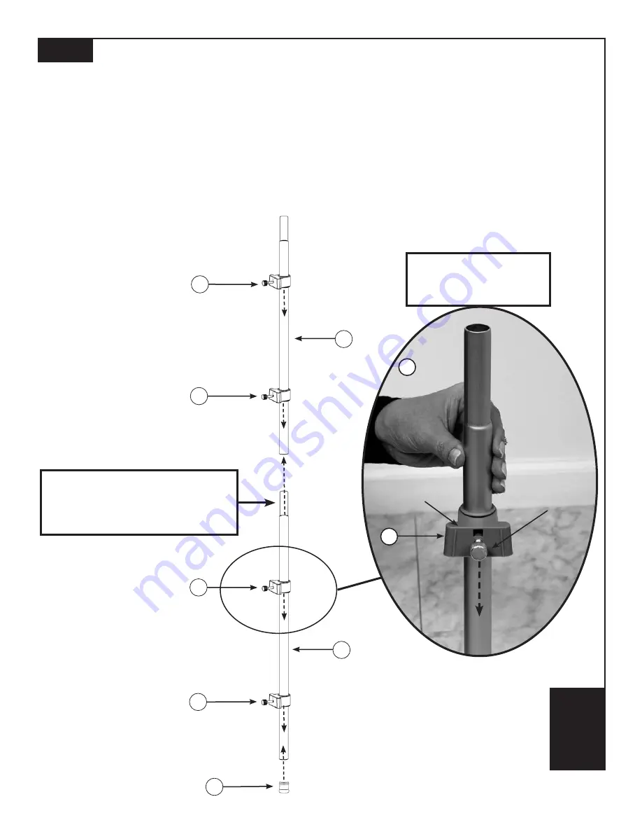 Zenna Home 2157HBL Assembly Instructions Manual Download Page 19