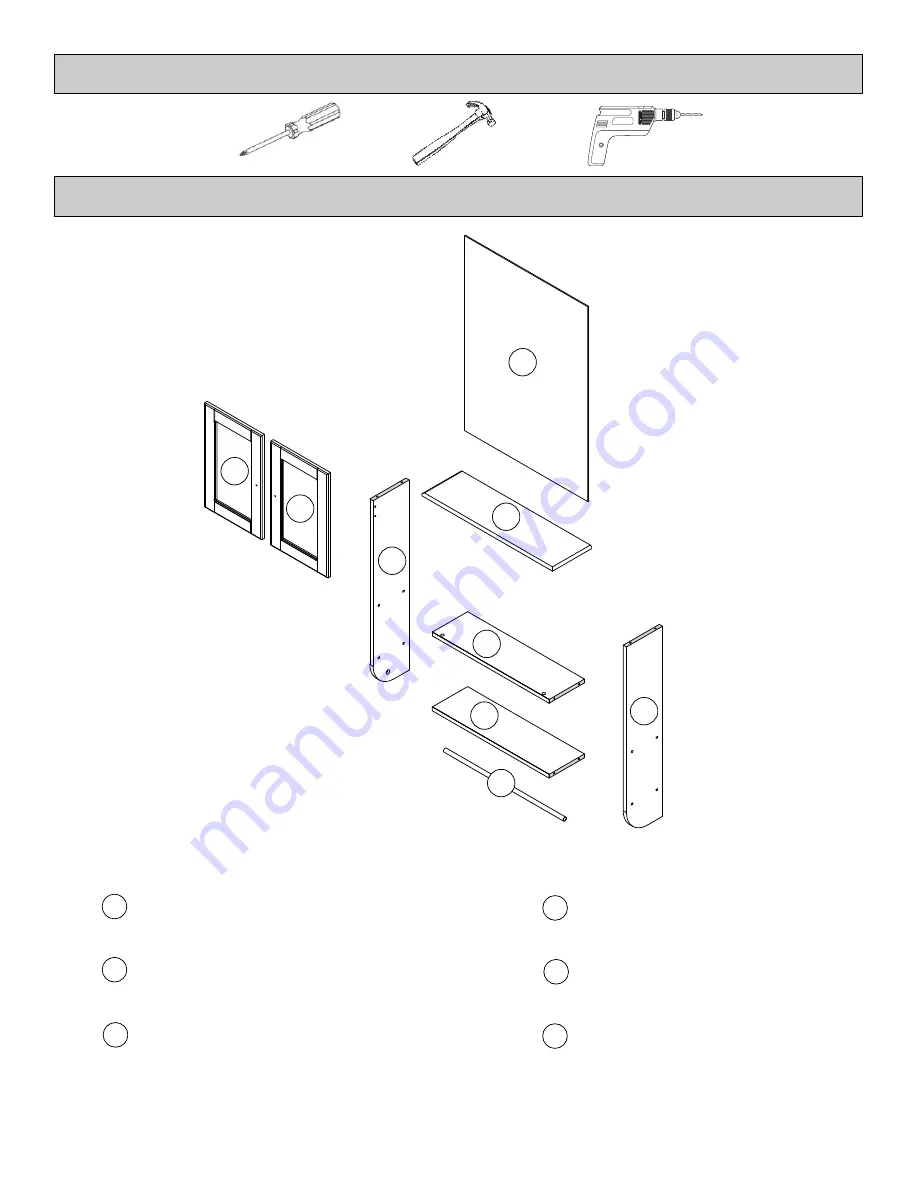 Zenna Home 694182 Assembly Instructions Manual Download Page 2