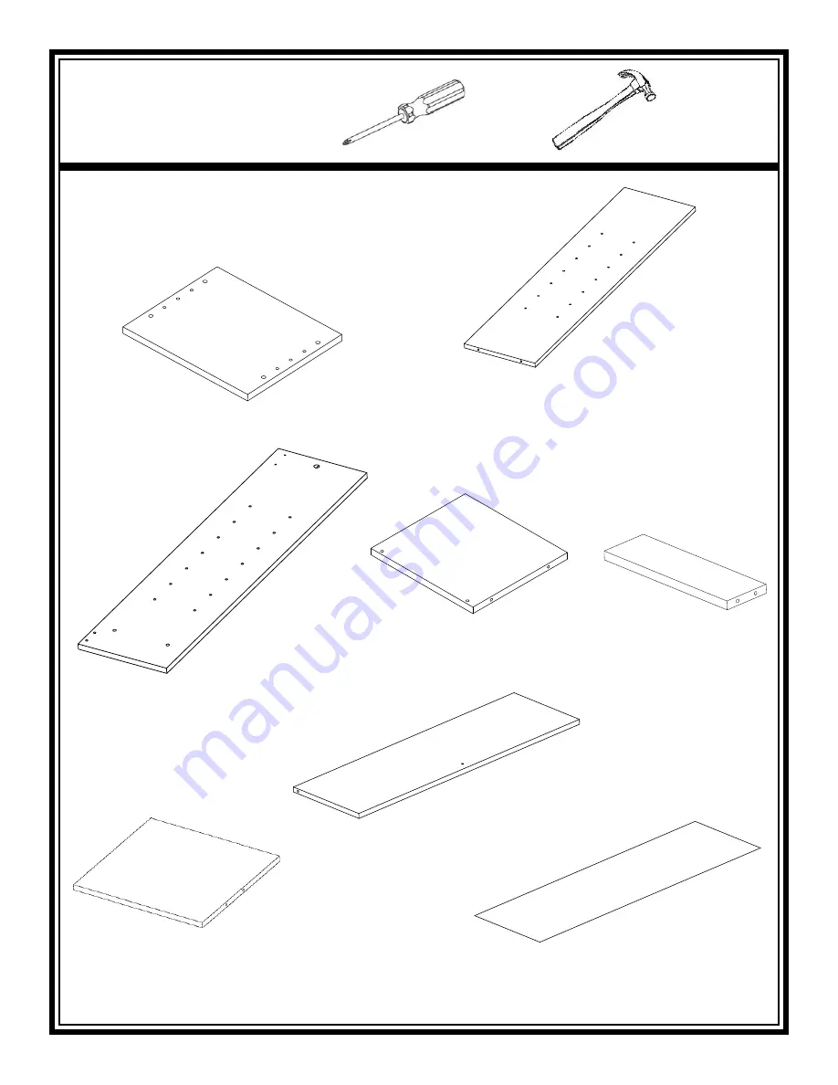 Zenna Home 9447W Assembly Instructions Manual Download Page 2