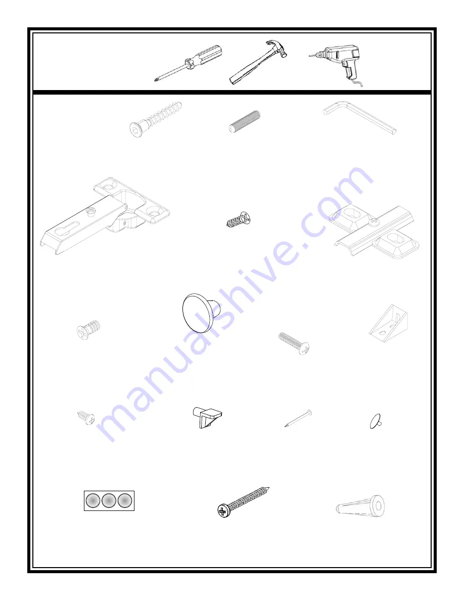 Zenna Home 9615W Assembly Instructions Manual Download Page 2