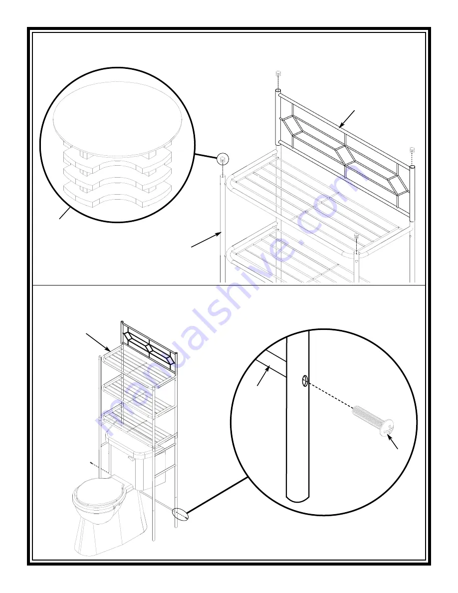 Zenna Home BBHB75RS Assembly Instructions Manual Download Page 8