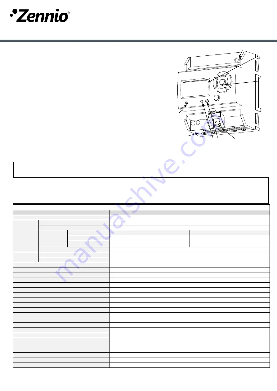 Zennio ZDI-DLI Instructions Download Page 1