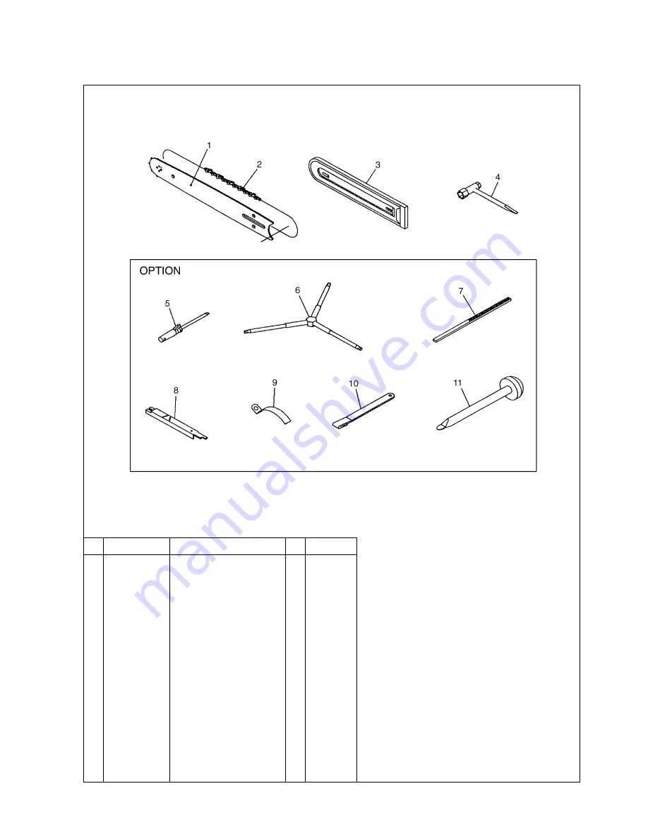 Zenoah 3300E Parts List Download Page 11