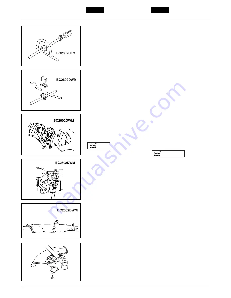 Zenoah BC2602DLM Скачать руководство пользователя страница 26