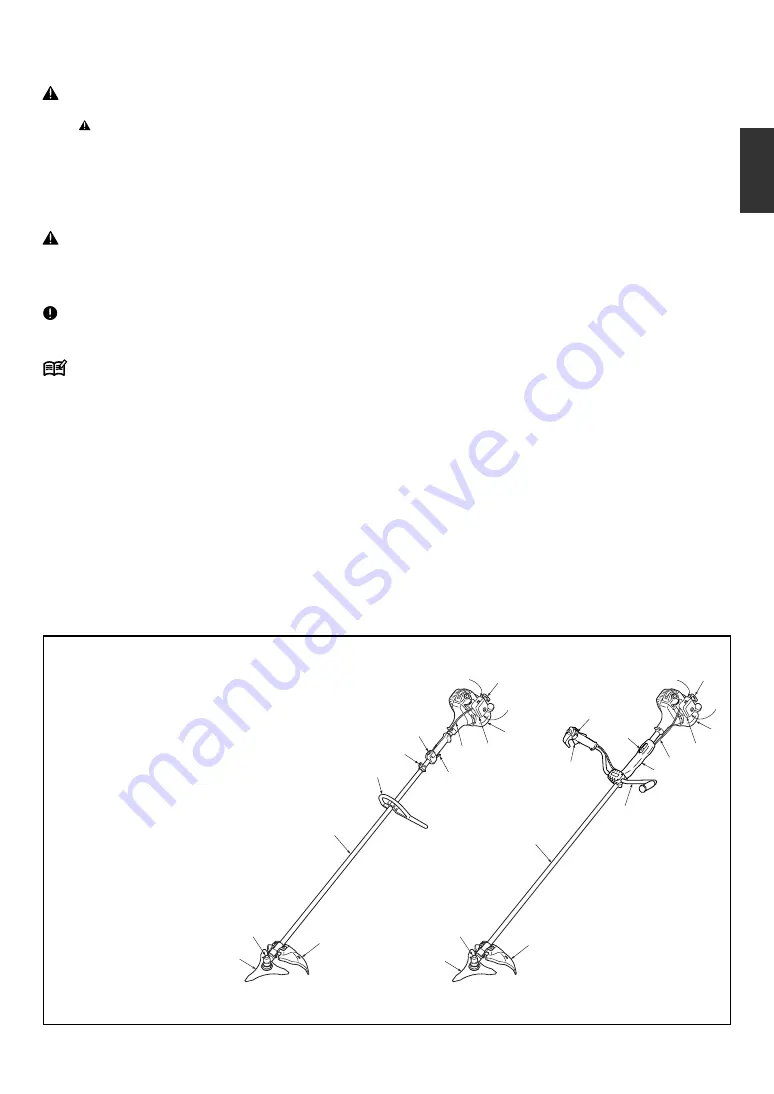 Zenoah BC2604DW Owner'S Manual Download Page 3