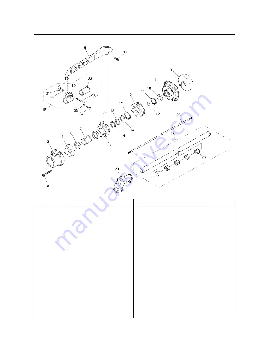 Zenoah BC3410FW Parts List Download Page 5