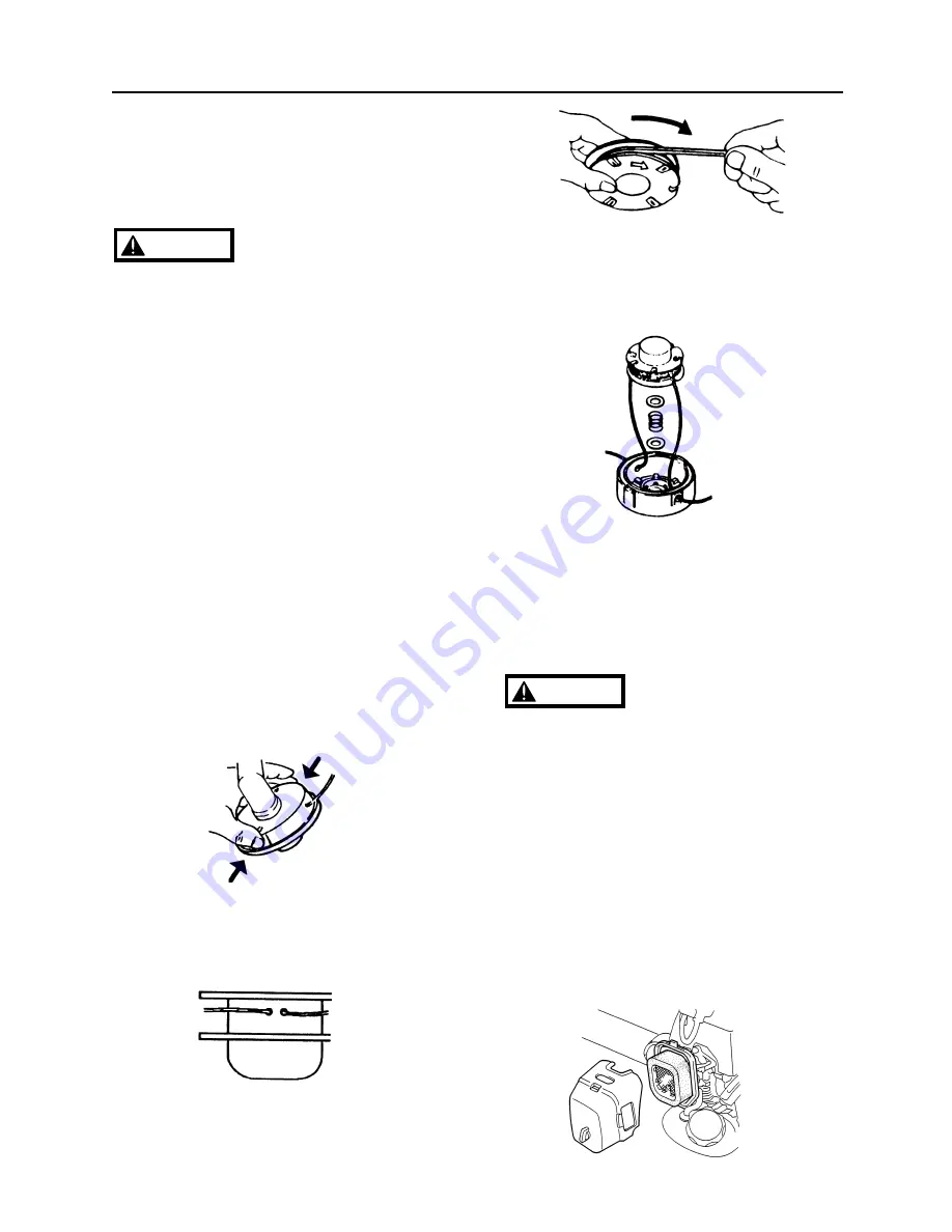 Zenoah BC4401DW Owner'S/Operator'S Manual Download Page 22