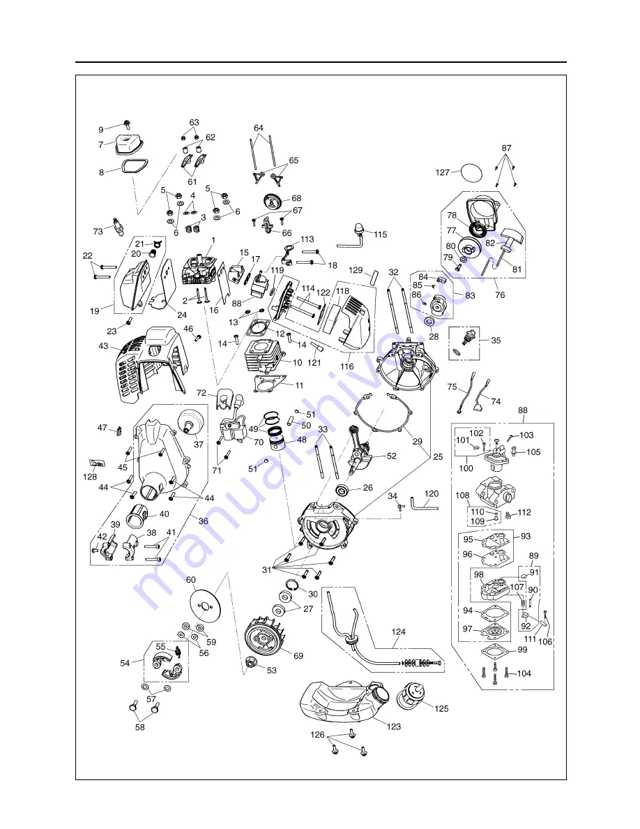 Zenoah BCX2600S Owner'S/Operator'S Manual Download Page 38