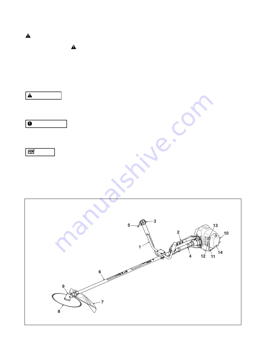 Zenoah BCZ5050DW Owner'S Manual Download Page 2