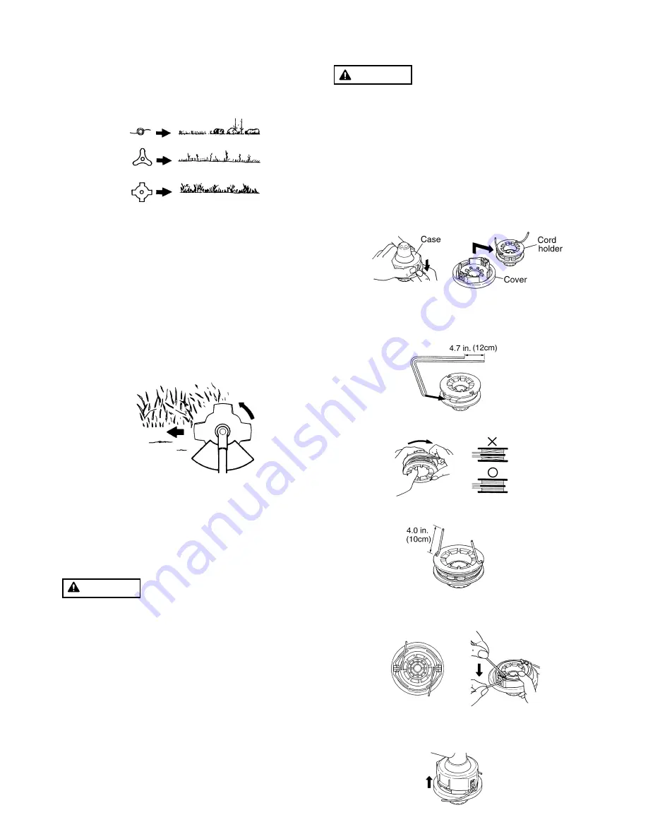 Zenoah BCZ5050DW Owner'S Manual Download Page 12