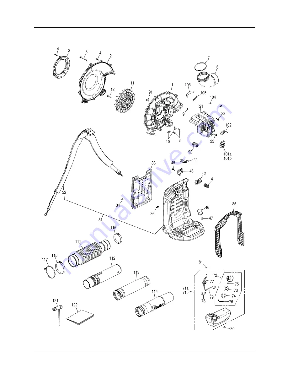 Zenoah EBZ3000RH-CA Owner'S Manual Download Page 46