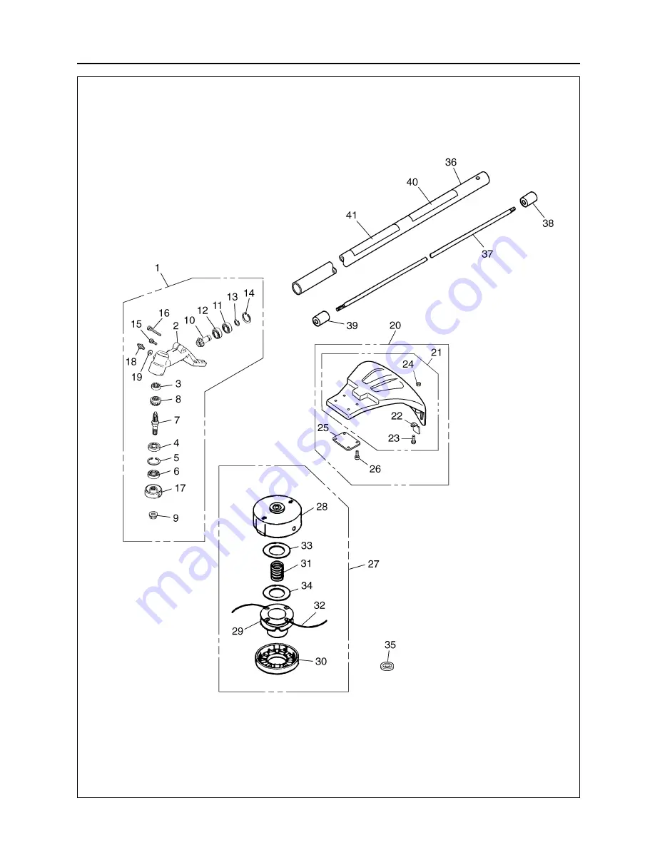 Zenoah EXtreme EXZ2500S-BC Owner'S/Operator'S Manual Download Page 48