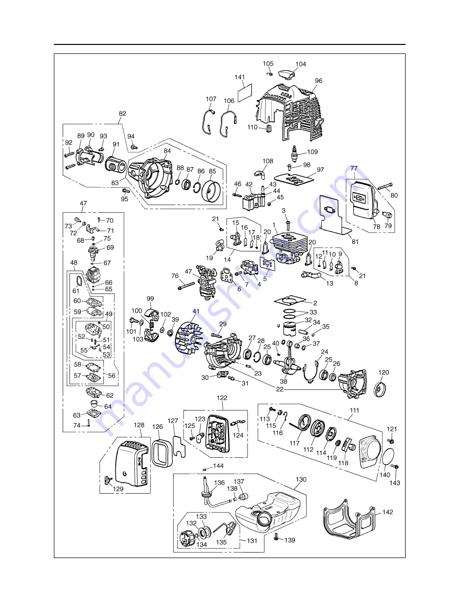 Zenoah EXtreme EXZ2500S-BC Скачать руководство пользователя страница 50