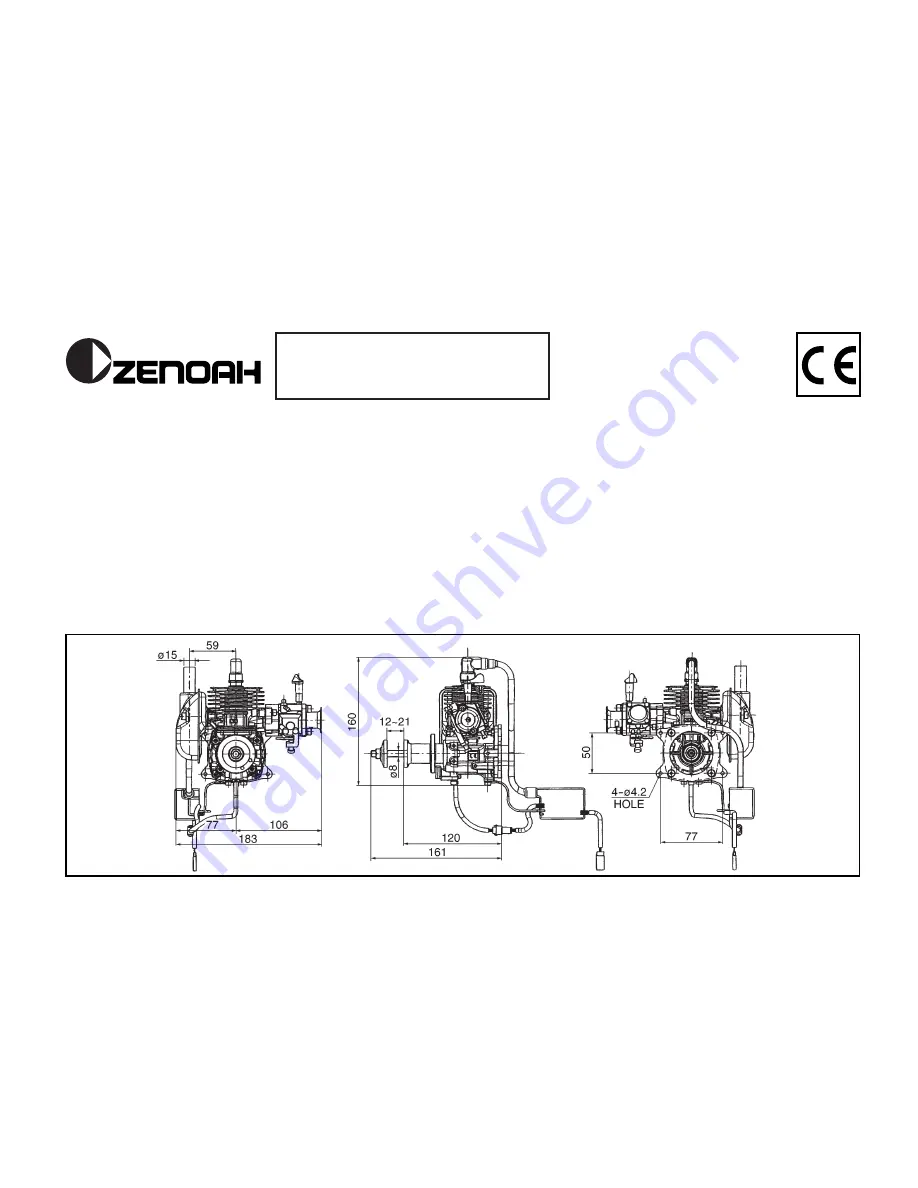 Zenoah G200PU Owner'S Manual Download Page 1