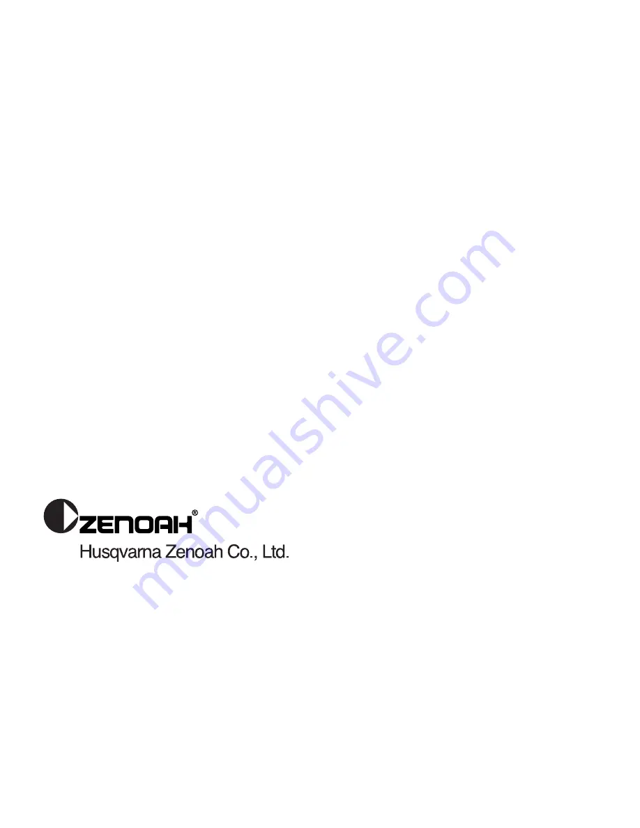 Zenoah G320PUM Owner'S Manual Download Page 28