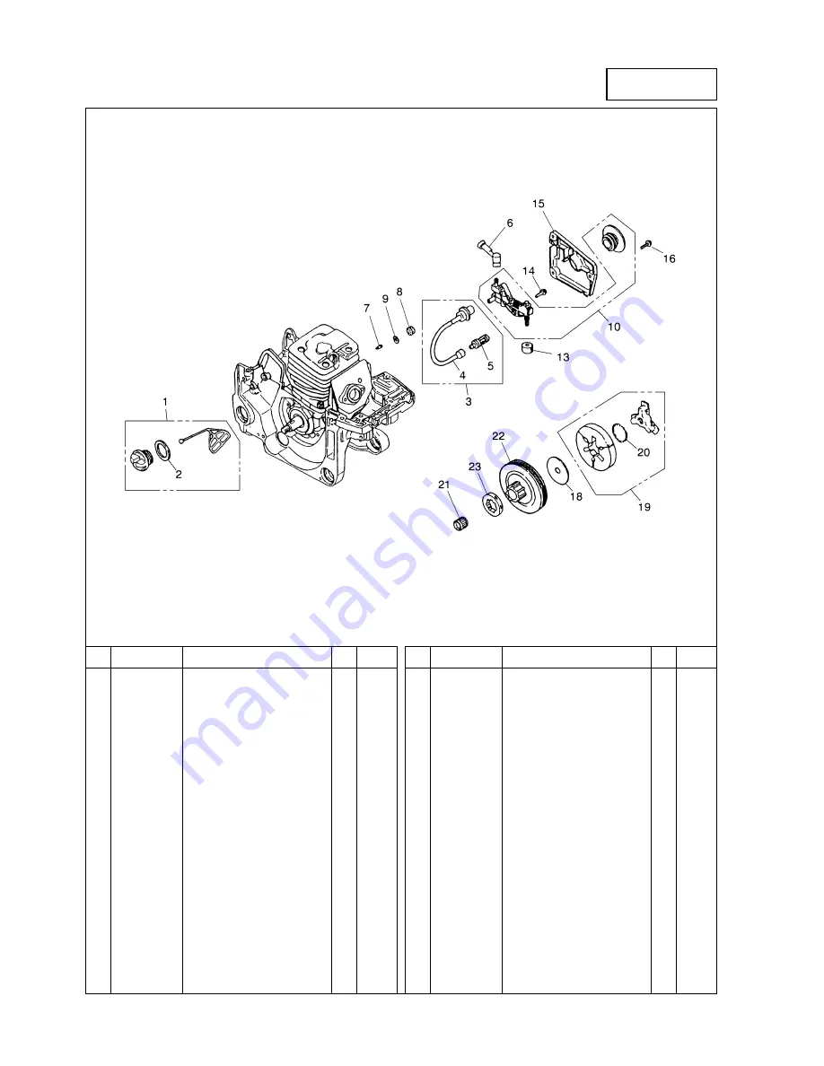 Zenoah G5200 Parts List Download Page 10