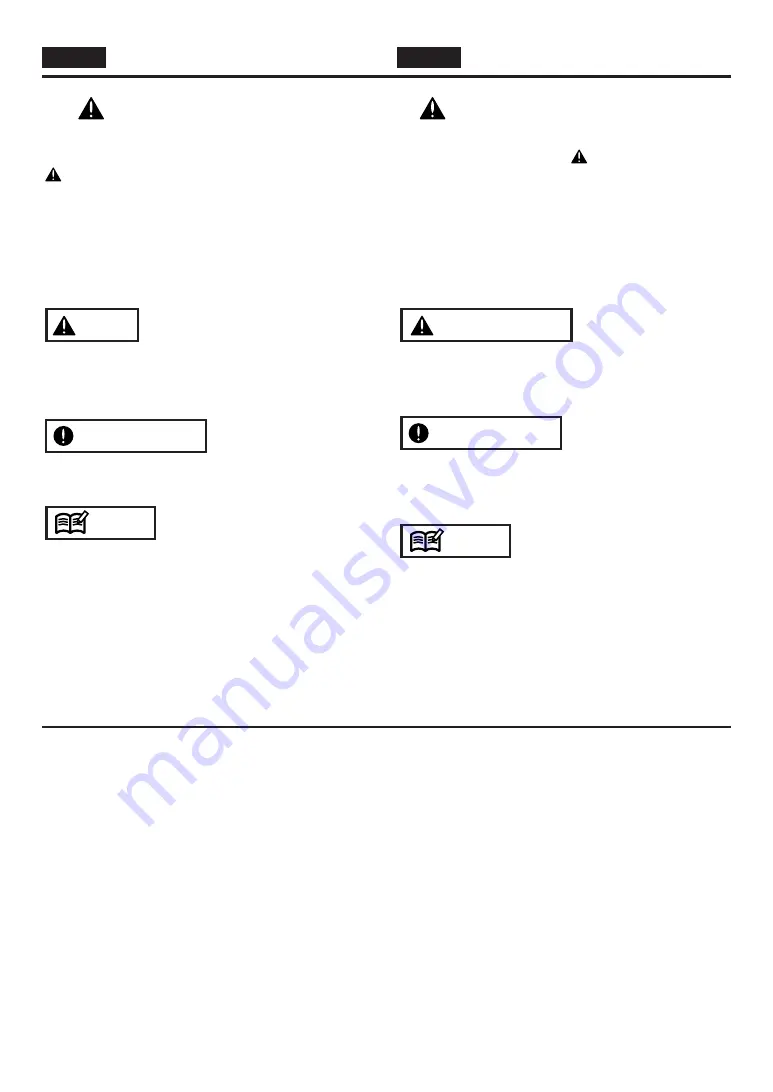 Zenoah G621AVS Owner'S/Operator'S Manual Download Page 3