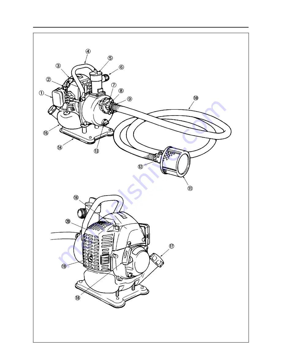 Zenoah PE2500H Operator'S Manual Download Page 7