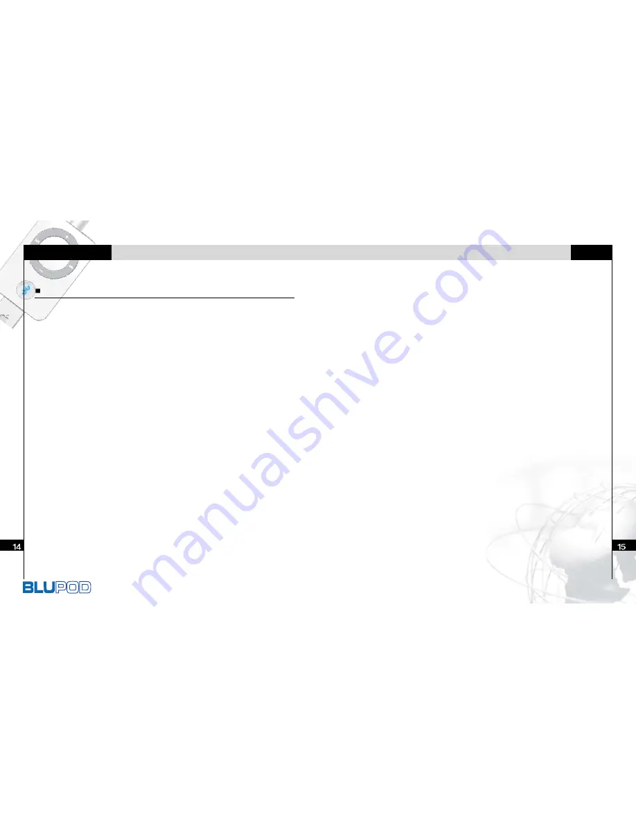 Zenocom BLUPOD User Manual Download Page 9