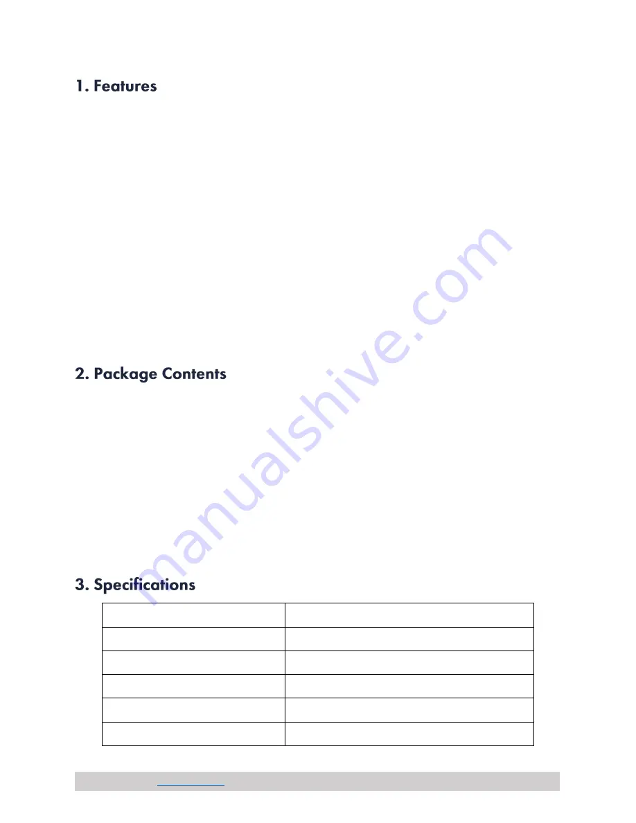 Zenty ZT-118 User Manual Download Page 5