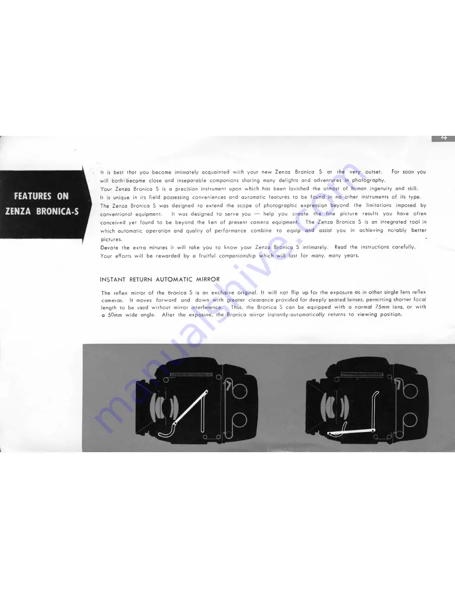 Zenza Bronica S Instructions Manual Download Page 5