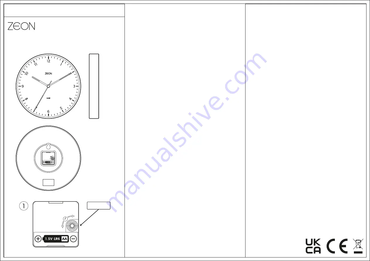 Zeon CE4553 Instructions Download Page 1