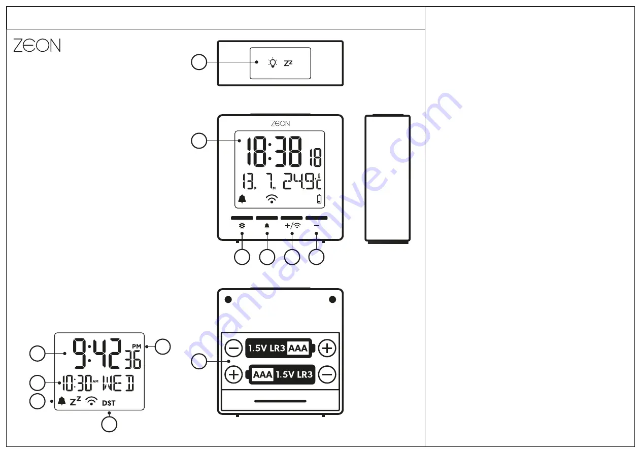 Zeon CE4555-DCF Скачать руководство пользователя страница 5