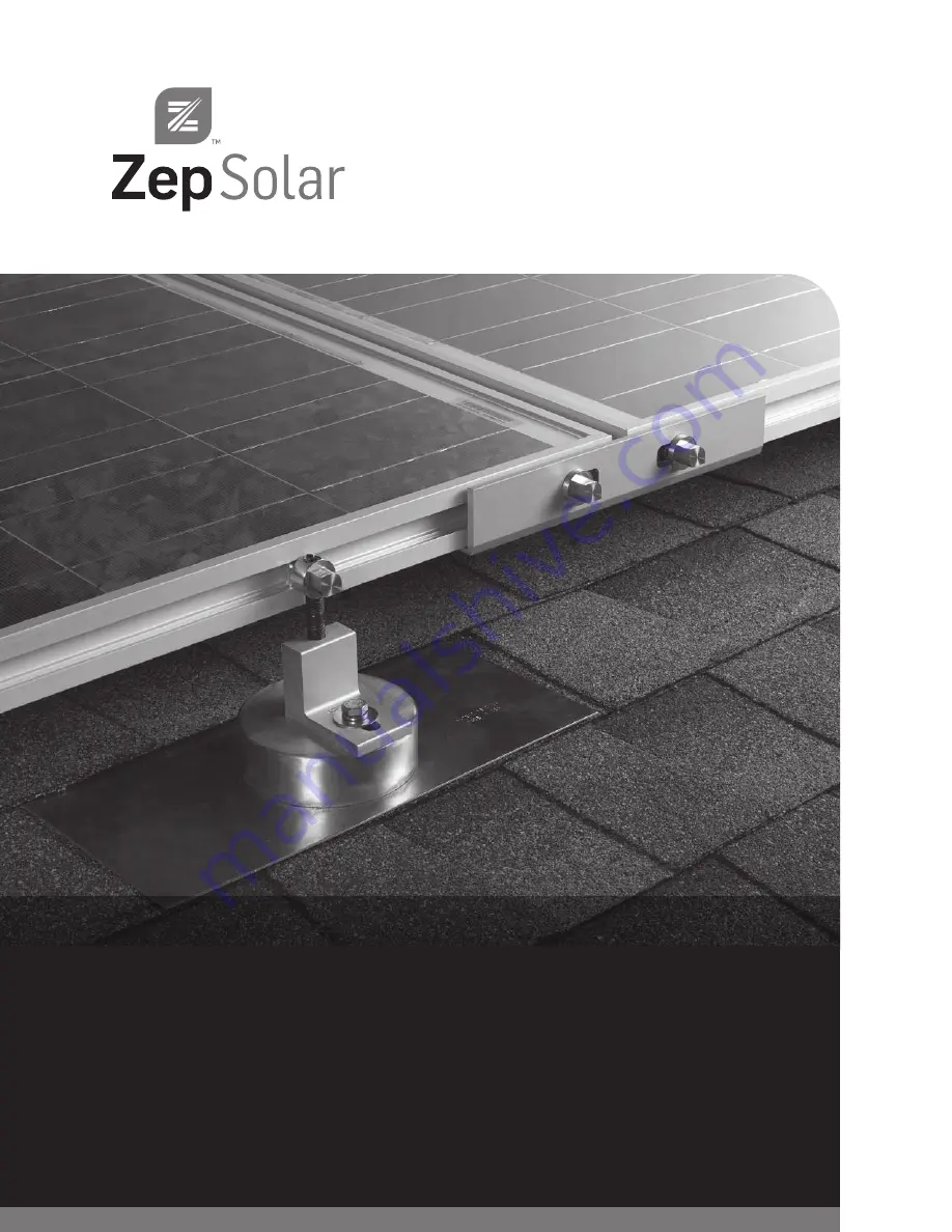 ZEP SOLAR Comp Installation Manual Download Page 1