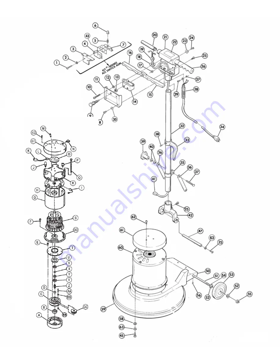 ZEP 17'' dual speed Operating And Maintenance Instructions Manual Download Page 4