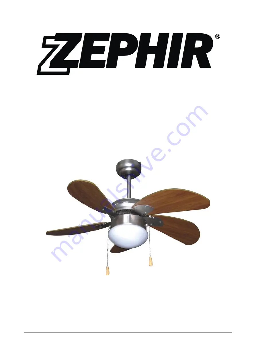 Zephir ZFS576M Manual Download Page 1