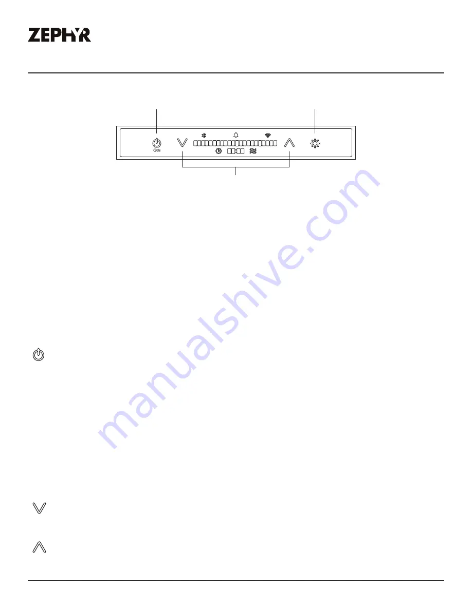 Zephyr Milano Island ZML-M90CG Use, Care And Installation Manual Download Page 61