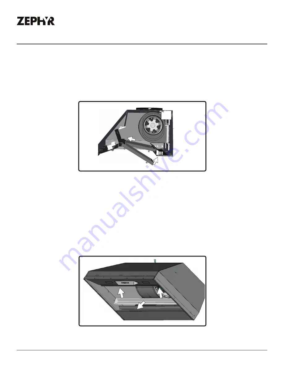 Zephyr Monsoon II Use, Care And Installation Manual Download Page 61