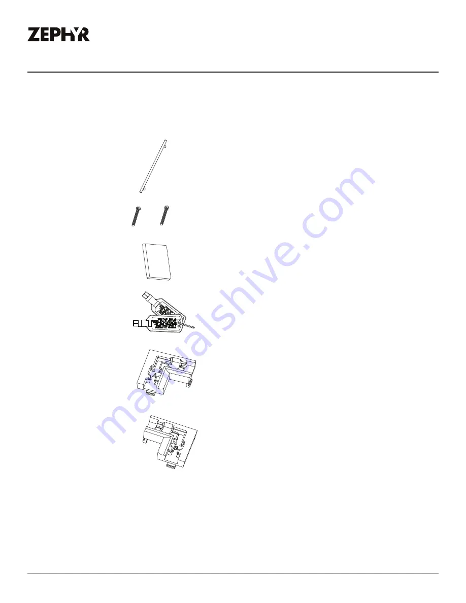 Zephyr Presrv PRW24C01CG Use, Care And Installation Manual Download Page 43