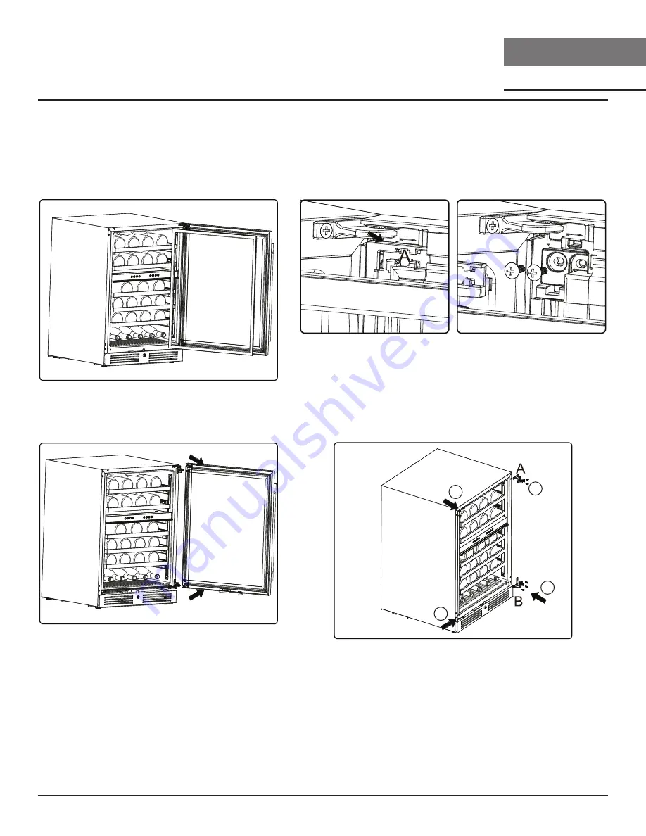 Zephyr Presrv PRW24C01CG Use, Care And Installation Manual Download Page 48