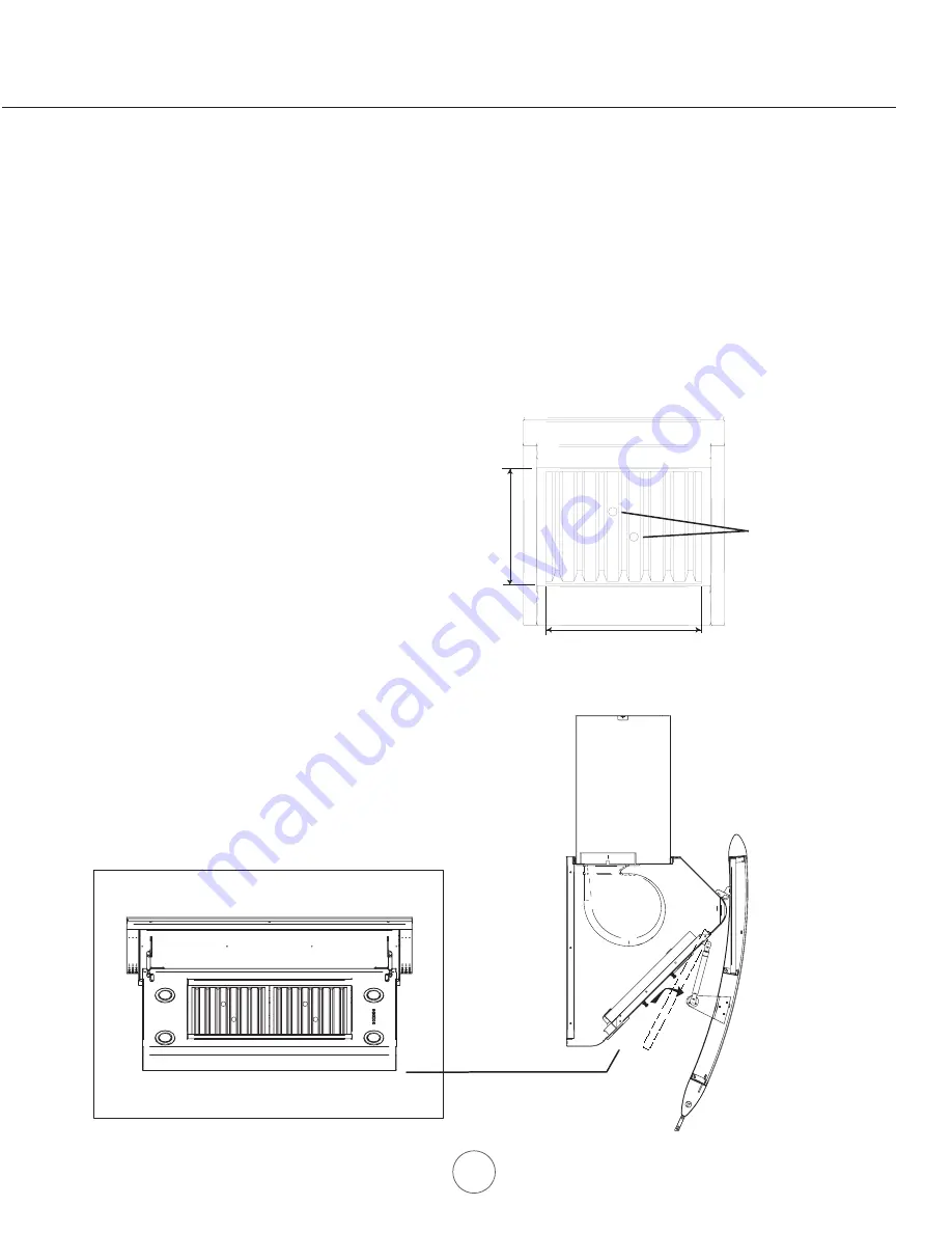 Zephyr Shade CSH -E36SX Use, Care And Installation Manual Download Page 20