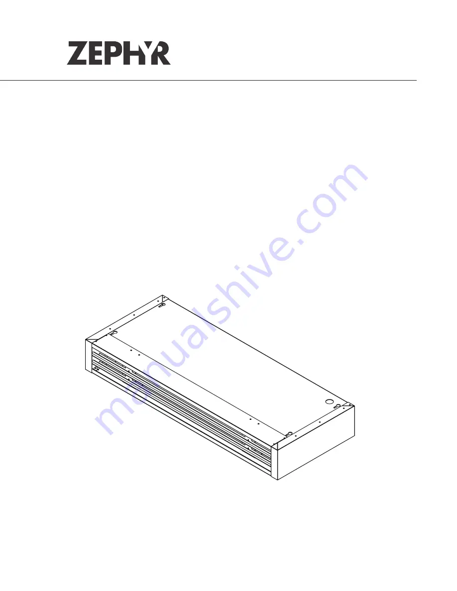 Zephyr ZRC-7036C Скачать руководство пользователя страница 1