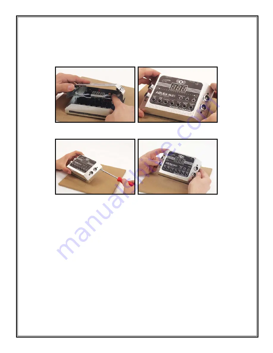 Zeppelin Design Labs ALTURA MKII Plus Assembly Instructions Manual Download Page 27