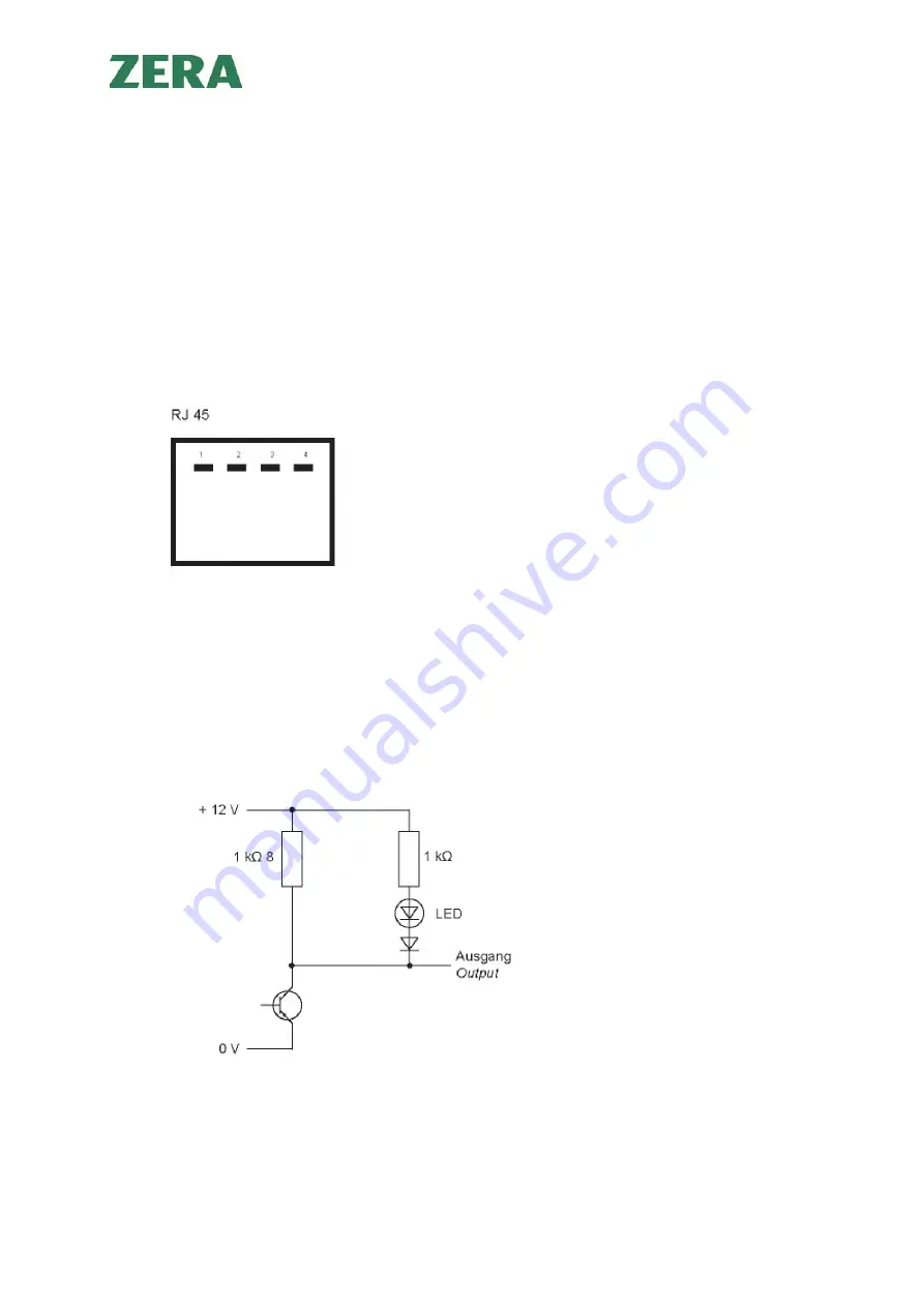 ZERA 100313300 Operation Manual Download Page 8