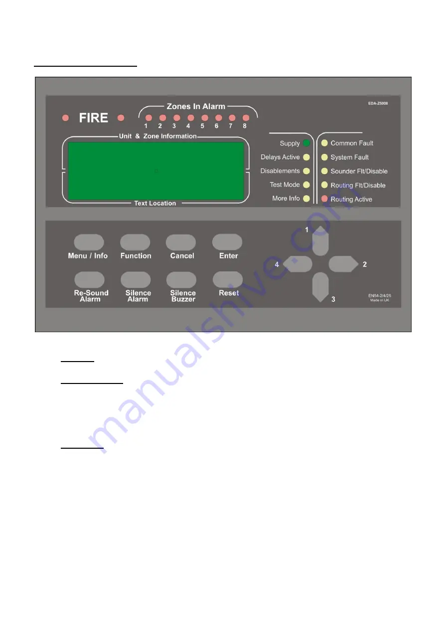 Zerio-Plus EDA-Z5008 Installation & Operation Manual Download Page 12