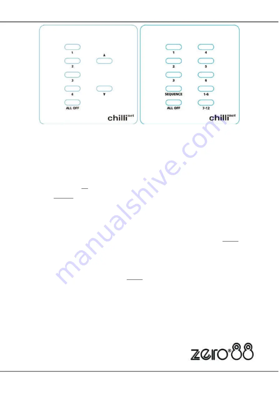 Zero 88 Chillinet Instructions For Installing And Operating Download Page 3